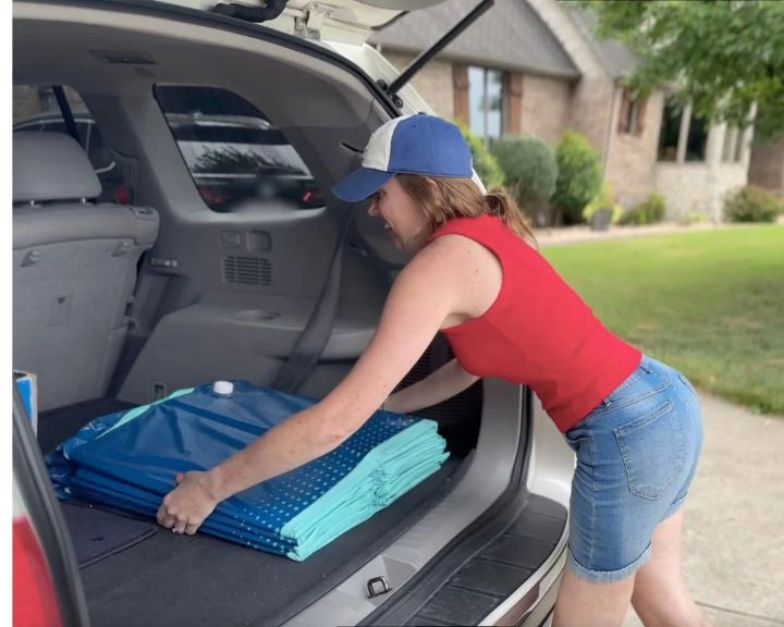 Piscine pliante taille M -  - La bonne remise