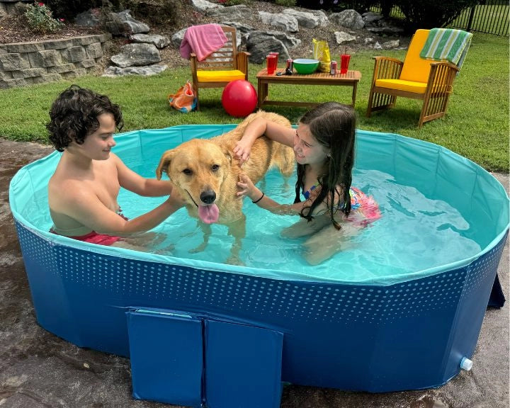 Piscine pliante taille M -  - La bonne remise