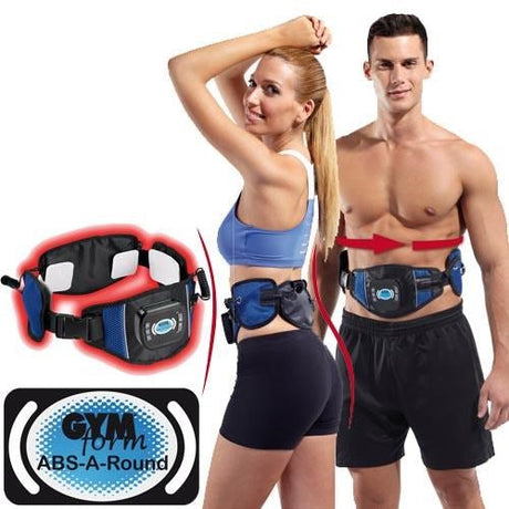 GYMFORM ABS A ROUND - appareil de vibration, entraîneur abdominal, appareil de massage, Promotion - La bonne remise