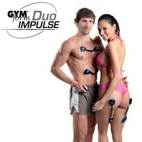 GYMFORM DUO IMPULSE - appareil de vibration, entraîneur abdominal, appareil de massage - La bonne remise