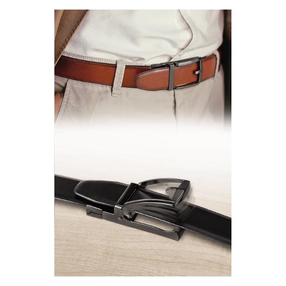Surefit Belt - Ceinture en cuir réglable X2 - Vêtement amincissent - La bonne remise