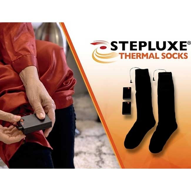 CHAUSSETTES CHAUFFANTES STEPLUXE - 1 PAIRE - Soin des pieds, vêtements et chaussures - La bonne remise