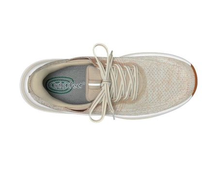 Baskets orthofeet femme beige