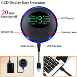 Remote Controller Rechargeable EMS Foot Massager Pad, Portable Electric EMS Muscle Stimulation Massage Mat Relief Pain Relax