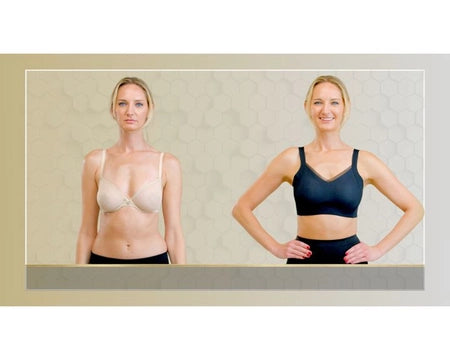 Misslim bra noir et chair x2