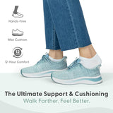 Baskets orthofeet femme beige