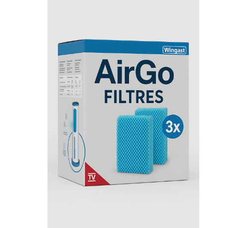 Lot de 3 filtres de remplacement AirGo -  - La bonne remise