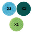6 pads cyclonic mop - Balais - La bonne remise