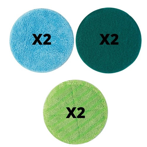 6 pads cyclonic mop - Balais - La bonne remise