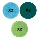 6 pads cyclonic mop - Balais - La bonne remise